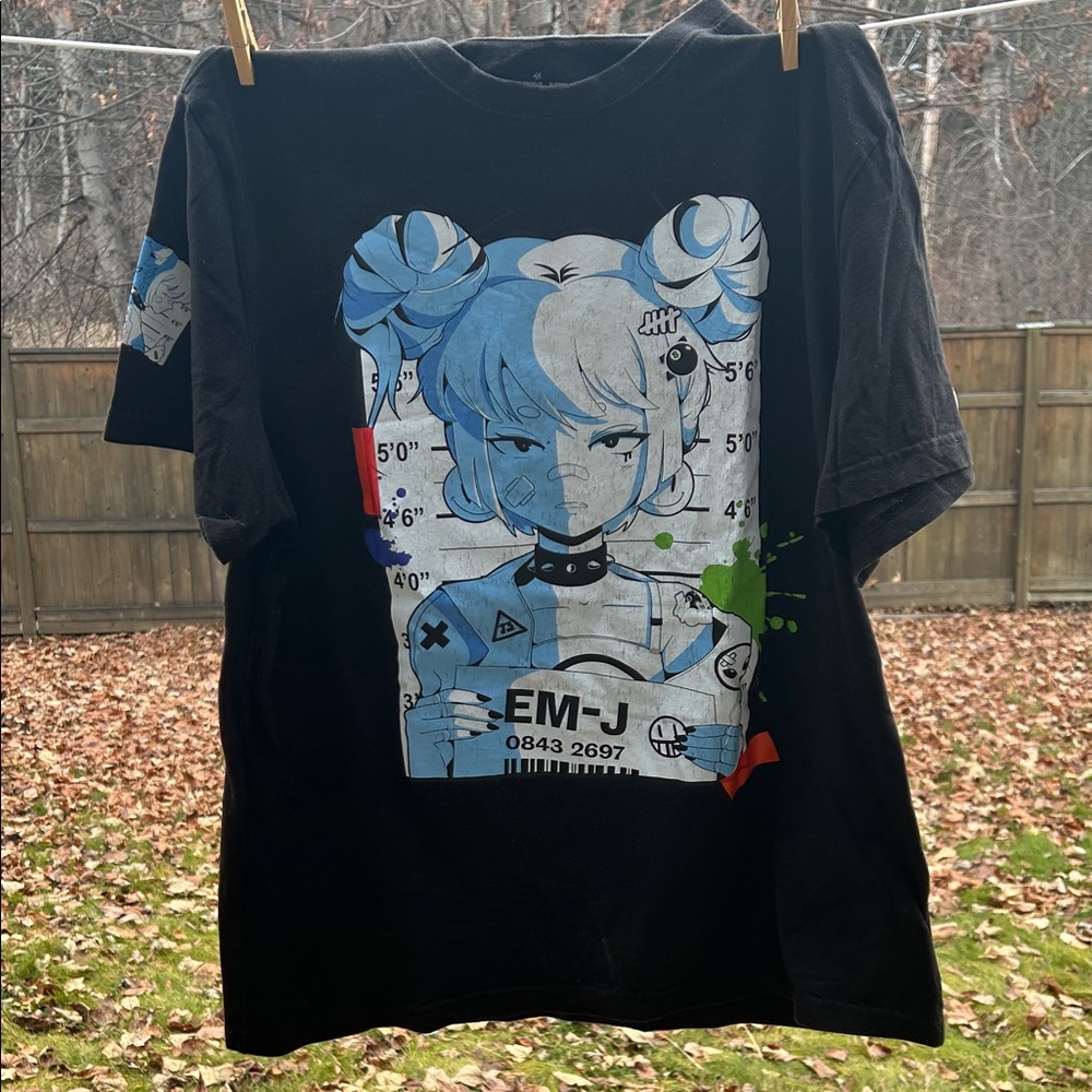 Graphic Black T-Shirt